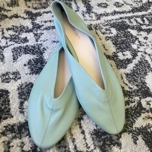 ALBERTA FERRETTI leather Flats